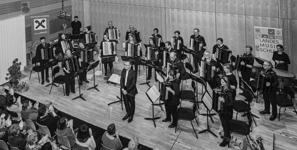 Upper Austrian Accordion Orchestra (UAAO)beim 25. Internationalen